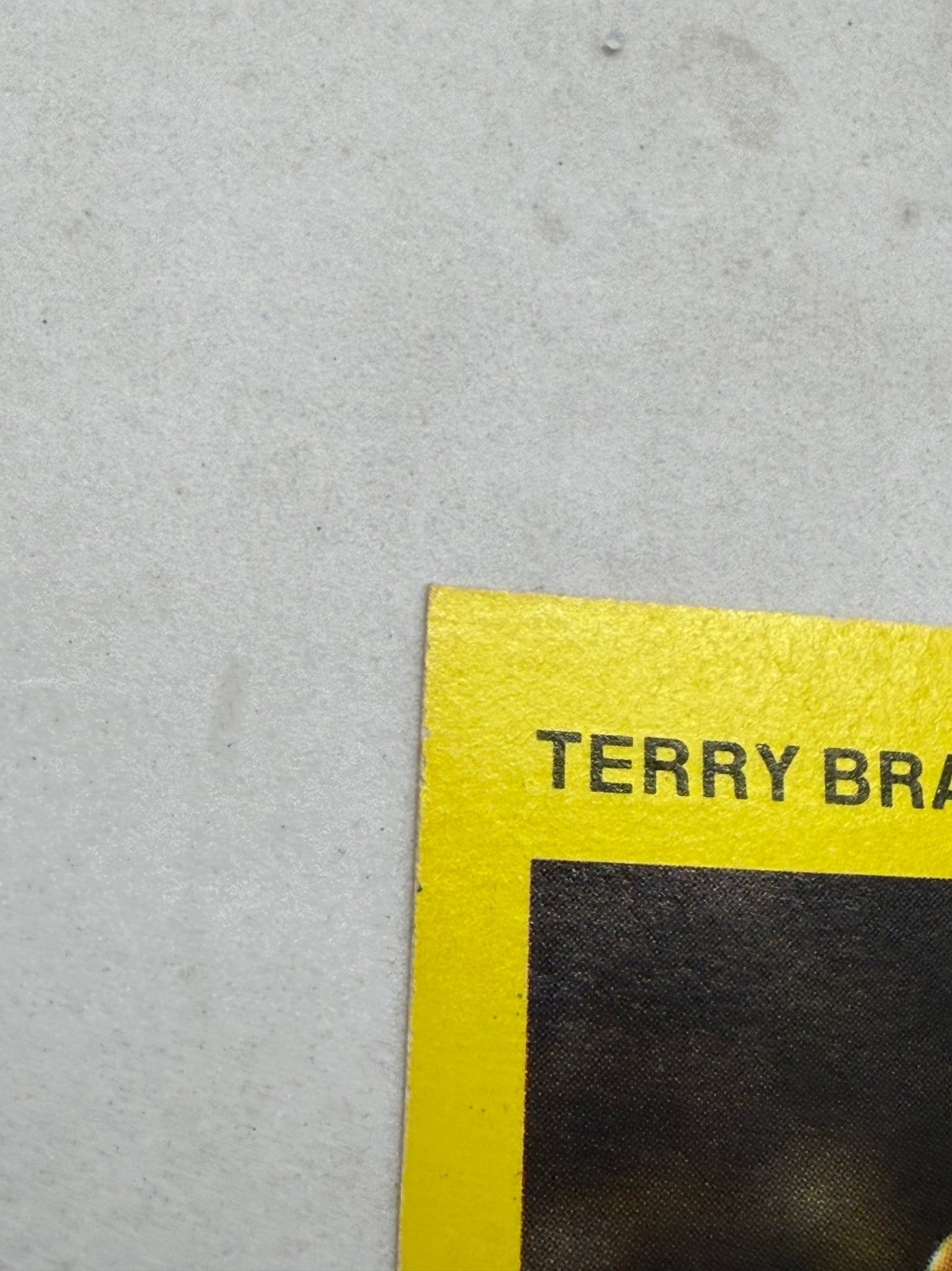 1975 McDonald Terry Bradshaw Pittsburgh Steelers Card Coupon Back - Thrift GoblinTrading Card
