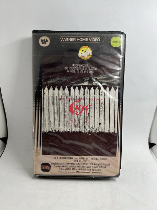 1984 Cujo VHS RARE Black Clamshell Box Video Stephen King Horror Movie Book OOP - thriftgoblin
