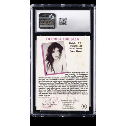 1992 BENCH WARMER SERIES 1 99 DEPRISE BRESCIA CGC 7 - thriftgoblin