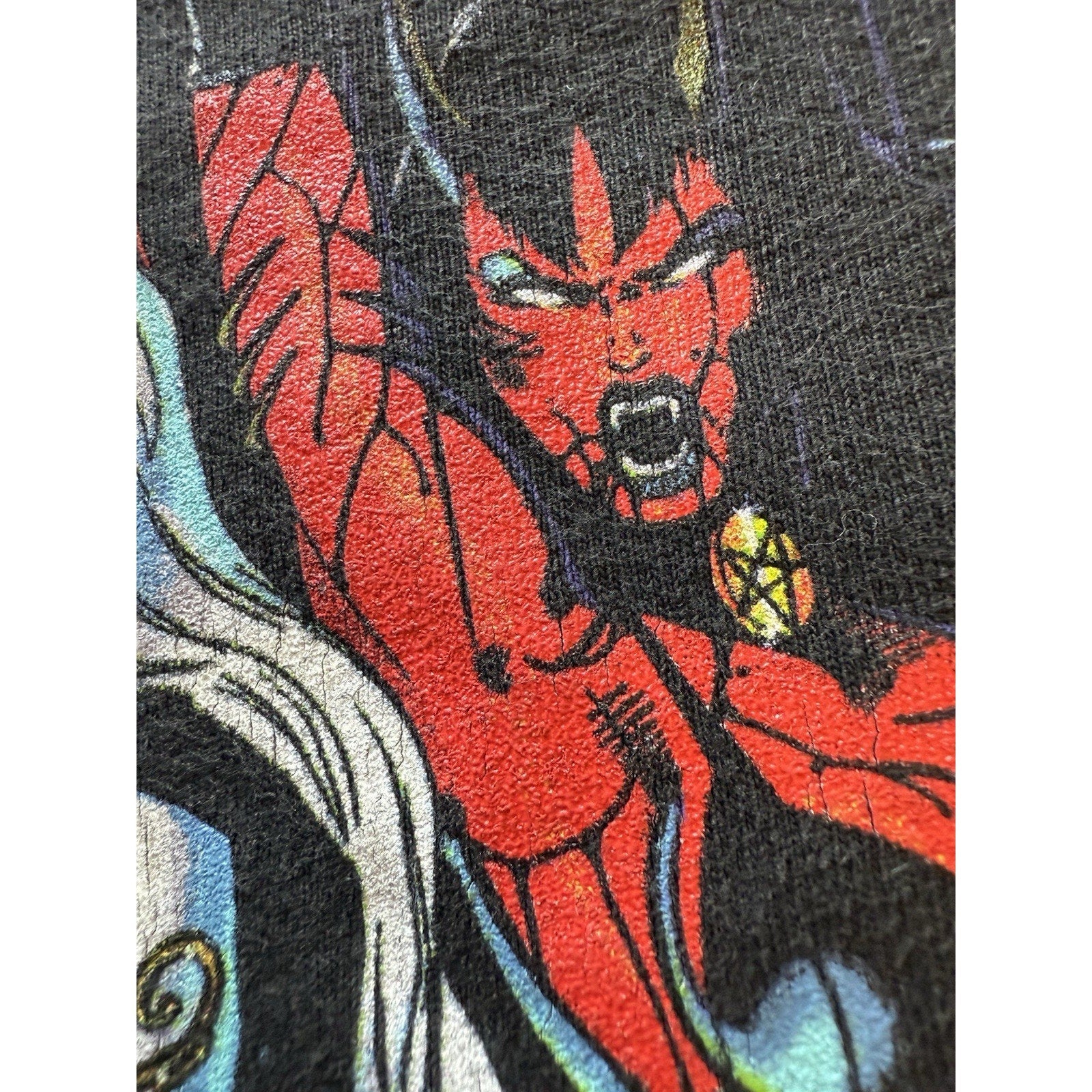 1996 Chaos Comics Halloween Bash XL Shirt Lady Death Evil Ernie Graphitti Tee - thriftgoblin