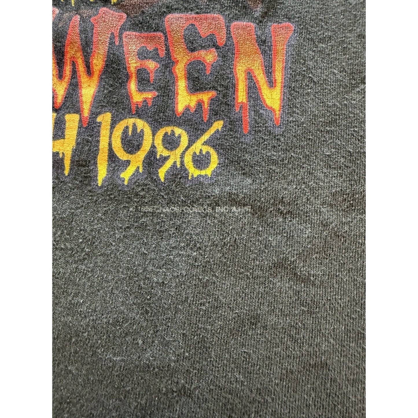1996 Chaos Comics Halloween Bash XL Shirt Lady Death Evil Ernie Graphitti Tee - thriftgoblin