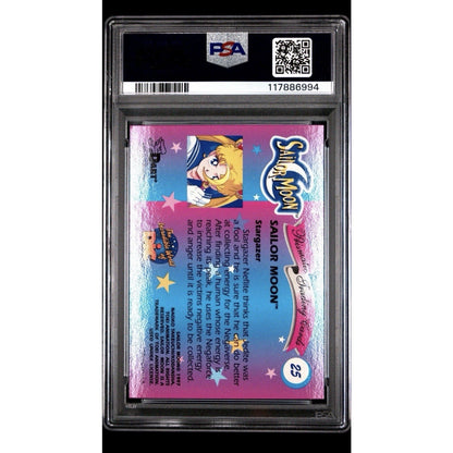 1997 Sailor Moon Prismatic Stargazer 25 PSA 7 card japan anime retro - thriftgoblin