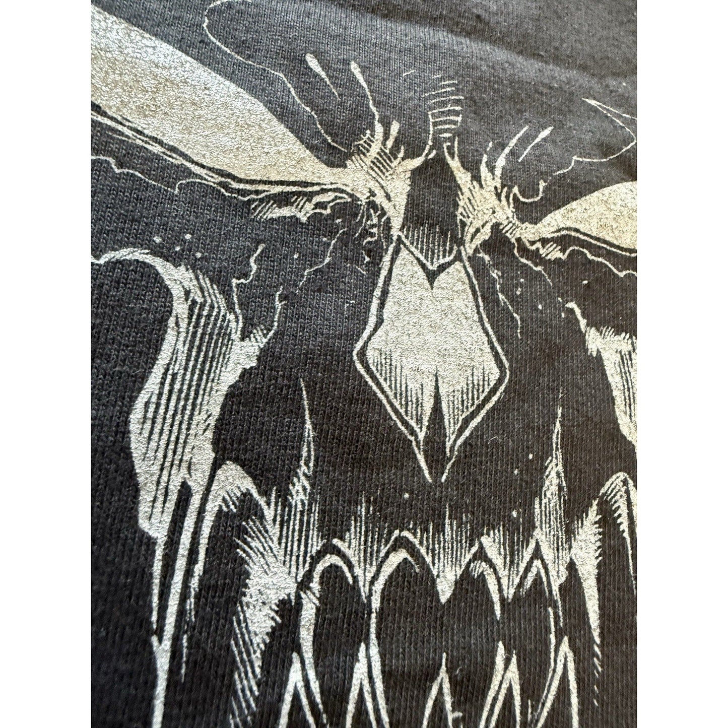 1998 Doomsday Shirt XL Mike Flippin Evil Ernie Metal Chaos Comics Promo Tee - thriftgoblin