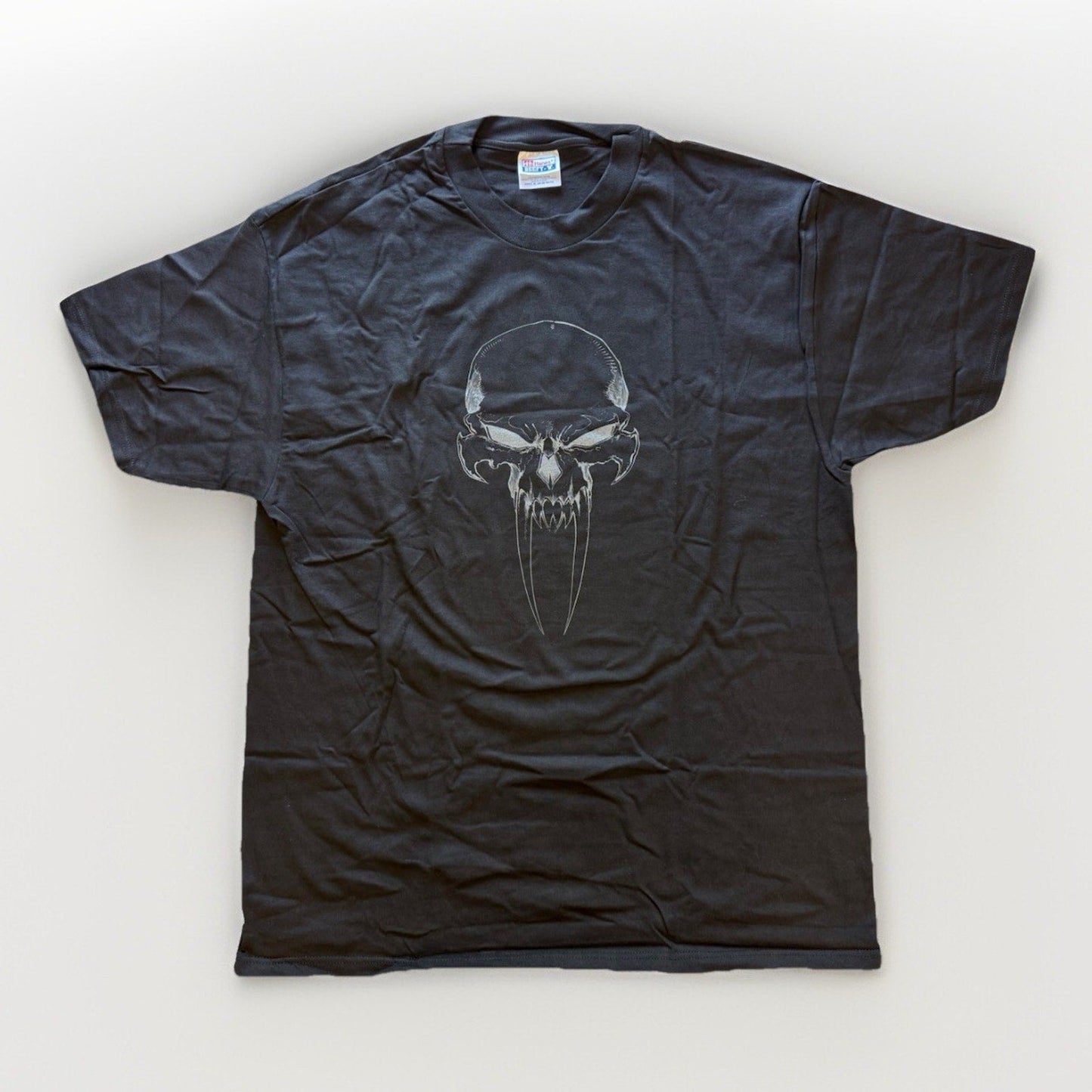 1998 Doomsday Shirt XL Mike Flippin Evil Ernie Metal Chaos Comics Promo Tee - thriftgoblin