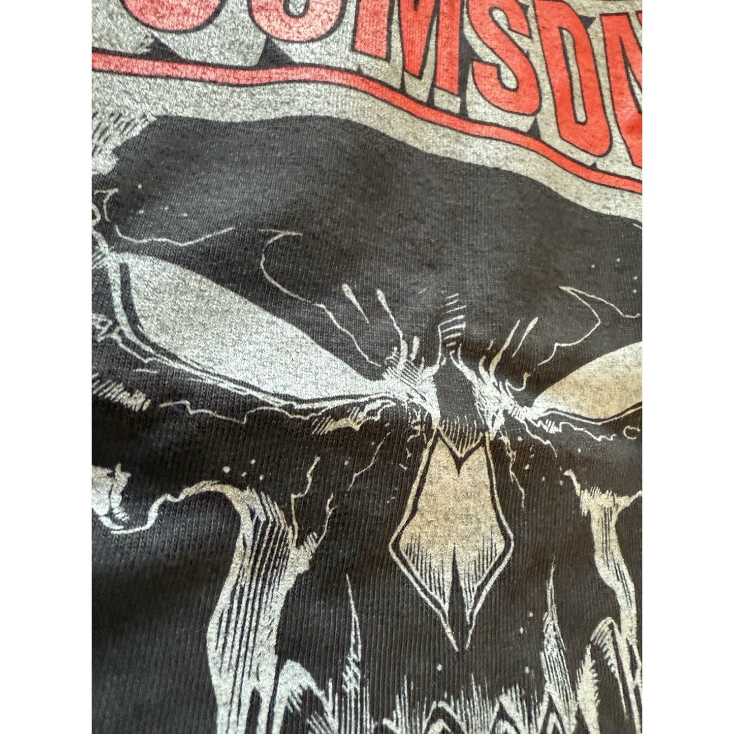1998 Doomsday Shirt XL Mike Flippin Evil Ernie Metal Chaos Comics Promo Tee - thriftgoblin