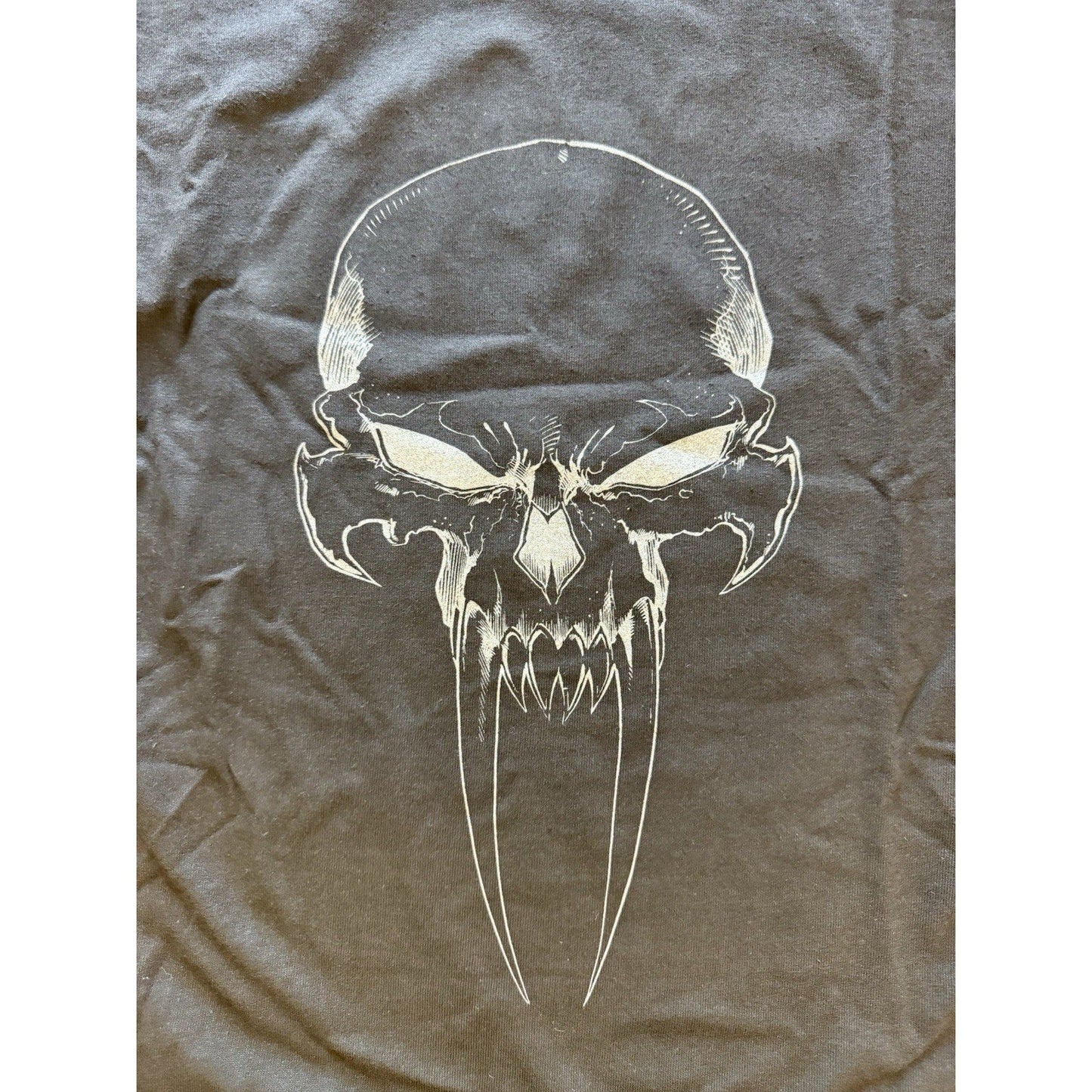1998 Doomsday Shirt XL Mike Flippin Evil Ernie Metal Chaos Comics Promo Tee - thriftgoblin