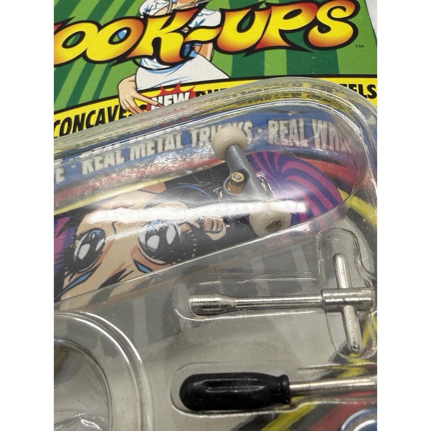 1999 Tech Deck Rare Generation 4 Real Hook - Ups Graphics New In Box - thriftgoblin