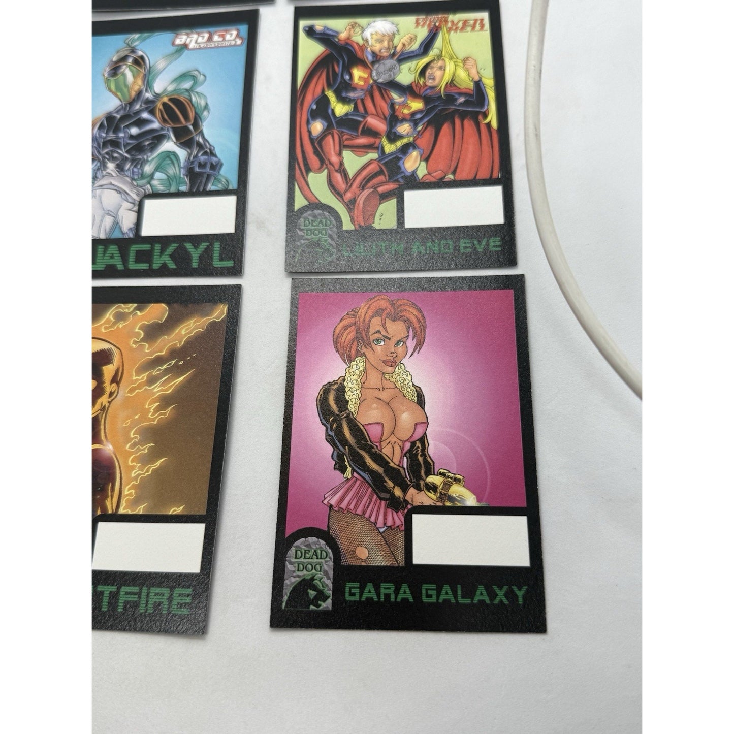 Dead Dog Comics Character & CBG Squad Trading Card Lot RARE Skateboard Team 90s