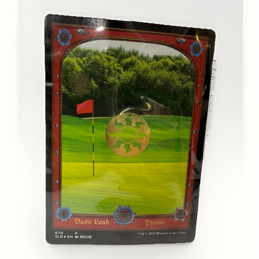 Plains Battlefield Forge (MSCHF X) Secret Lair Magic MTG Land CARD 1x (670)