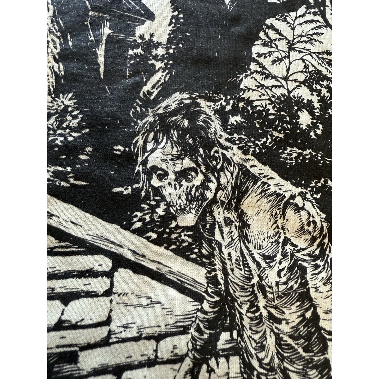 2000 Bernie Wrightson Midnight Constitutional Zombie T-Shirt XL USA Y2K Horror - thriftgoblin