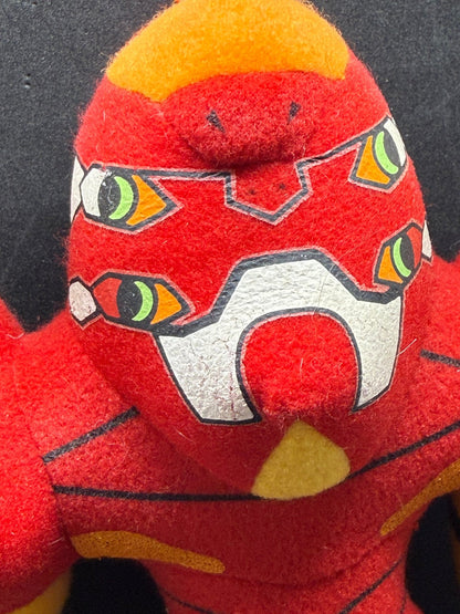 2001 Sega Neon Genesis Evangelion EVA-02 Unit Plush Prize Rare - thriftgoblinPlush