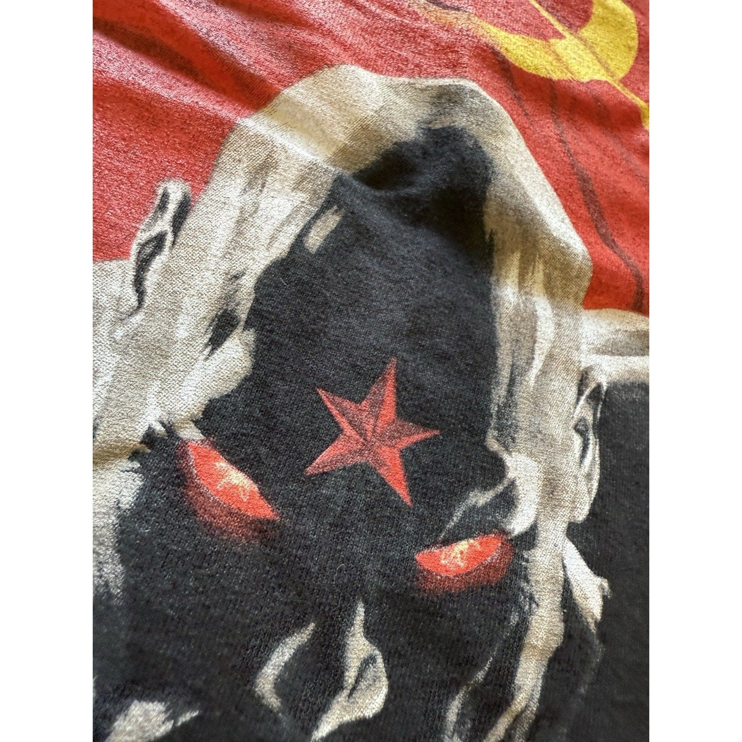 2006 Mercury Comics Atomika T-Shirt XL Black USSR Hammer Sick God Is Red Russia - thriftgoblin