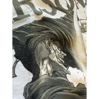 2007 Afro Samurai XL Shirt Nothing Personal Revenge OG Gonzo Anime WuTang White - thriftgoblin
