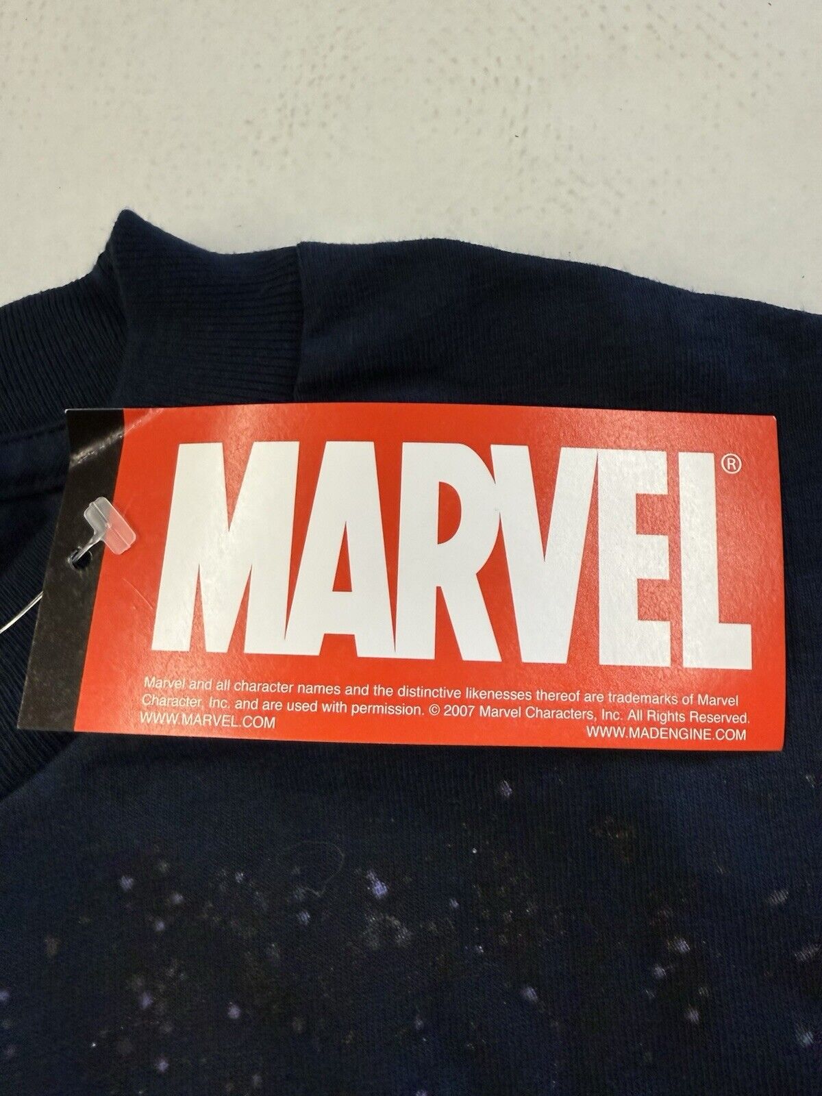 2007 Marvel Mad Engine Silver Surfer With Tags Zombie Shirt Size XL RARE Grail - thriftgoblin
