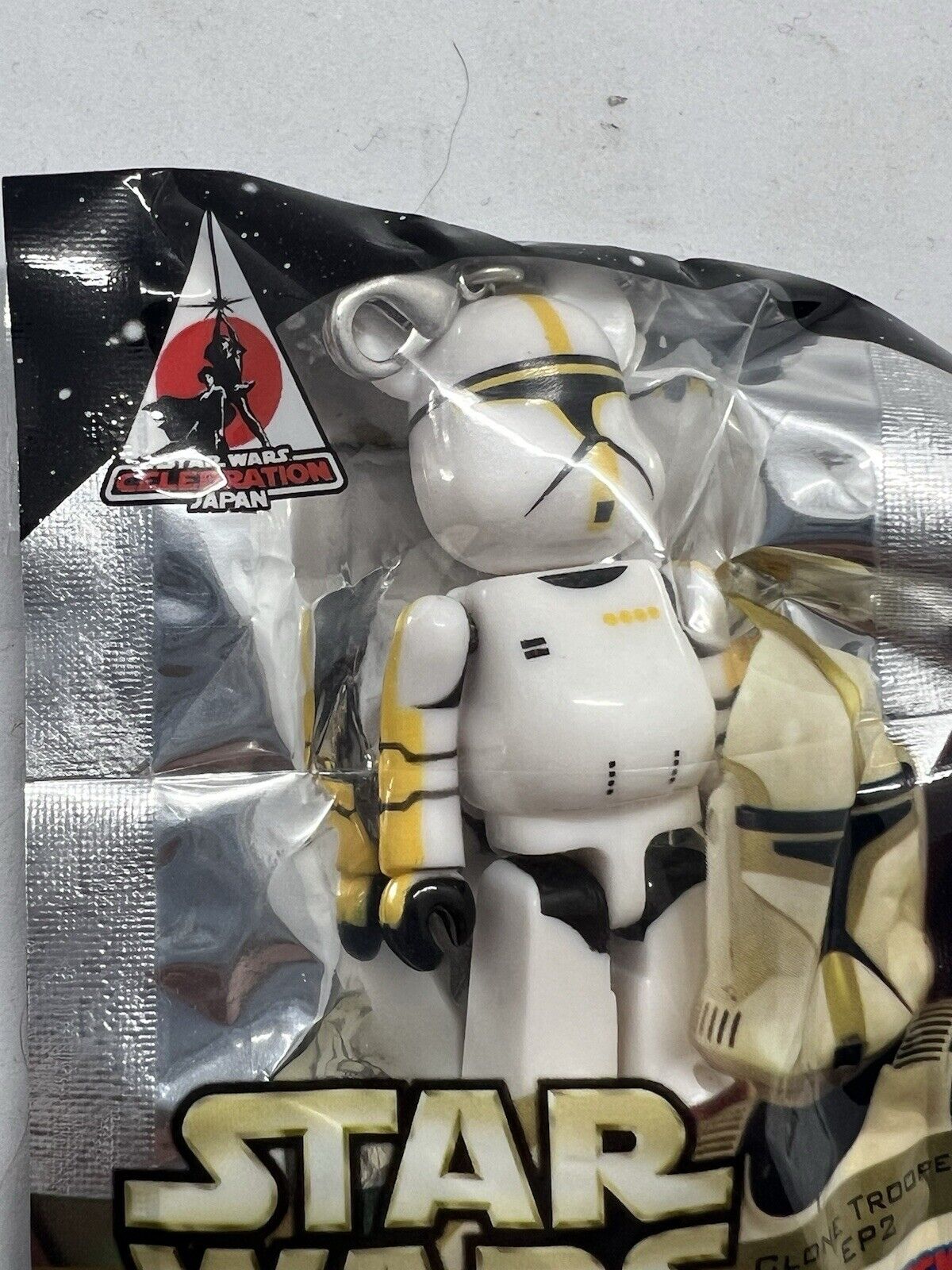 2008 Bearbrick Star Wars Clone Trooper Ep 2 14 70% PEPSI MEDICOM Keychain - thriftgoblin