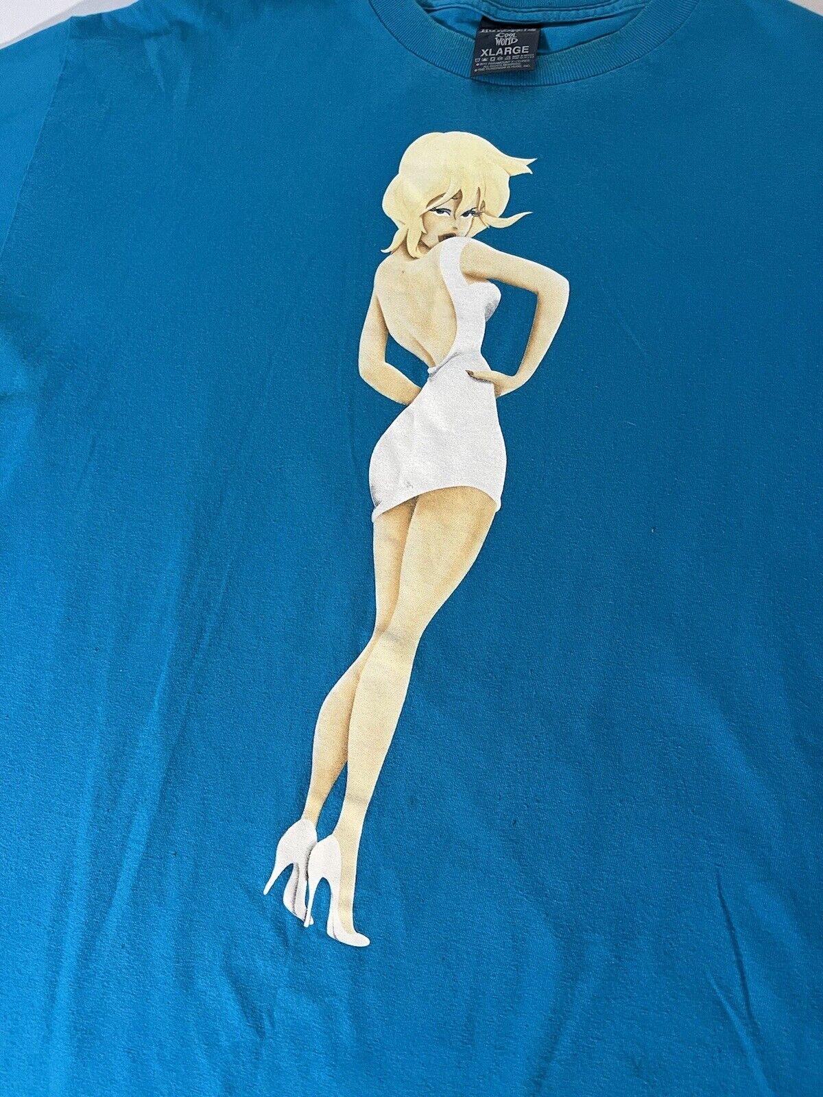 2011 The Hundreds x Cool World Holli Wood Shirt RARE Brad Pitt SS Mens XL - thriftgoblin