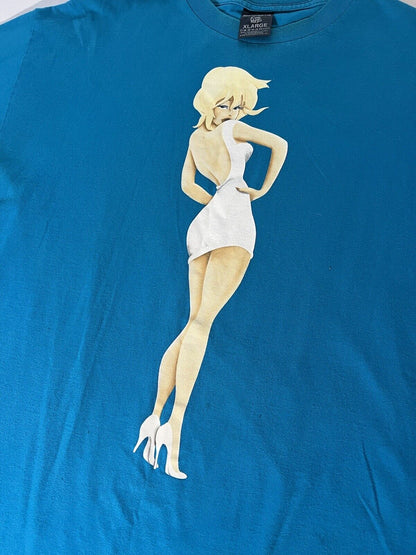 2011 The Hundreds x Cool World Holli Wood Shirt RARE Brad Pitt SS Mens XL - thriftgoblin