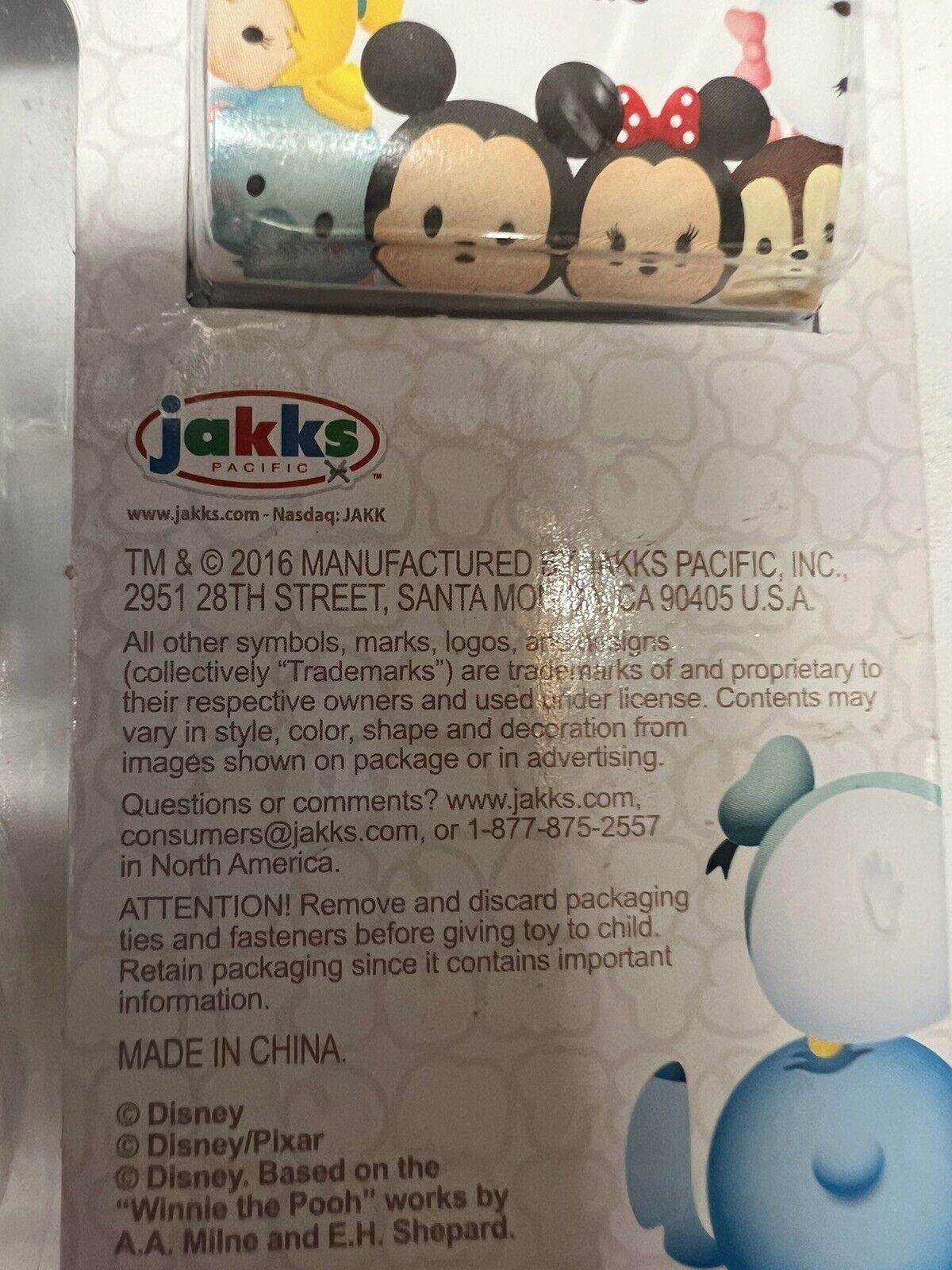 2016 Disney Tsum Tsum Series 2 Grumpy 207, Buzz Lightyear 238, Winnie Pooh 148 - thriftgoblin