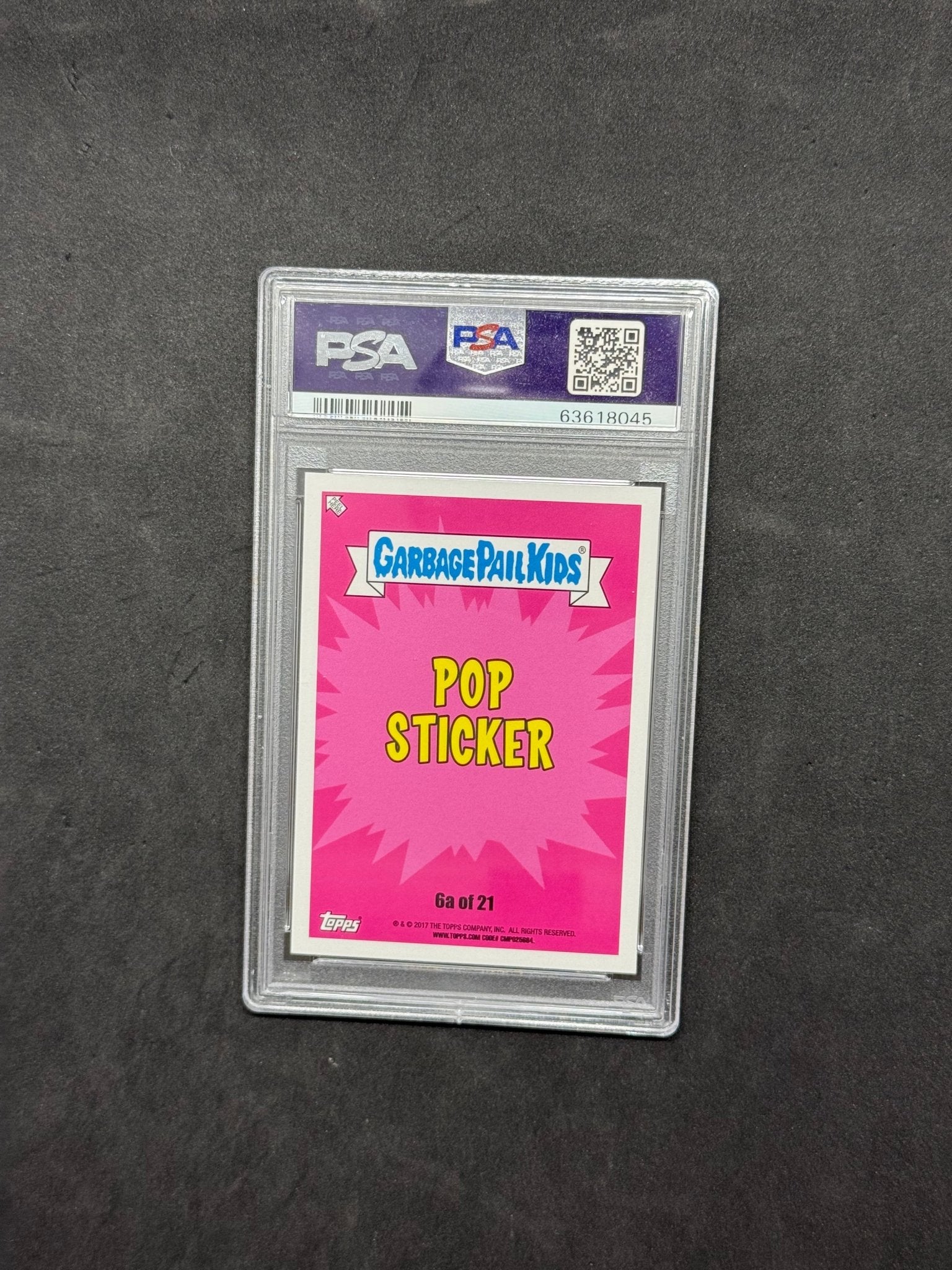 2017 Garbage Pail Kids Daft Paul 6a Battle of the Bands PSA 10 Gem Mint - thriftgoblinTrading Card