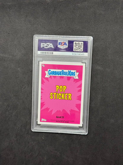 2017 Garbage Pail Kids Daft Paul 6a Battle of the Bands PSA 10 Gem Mint - thriftgoblinTrading Card