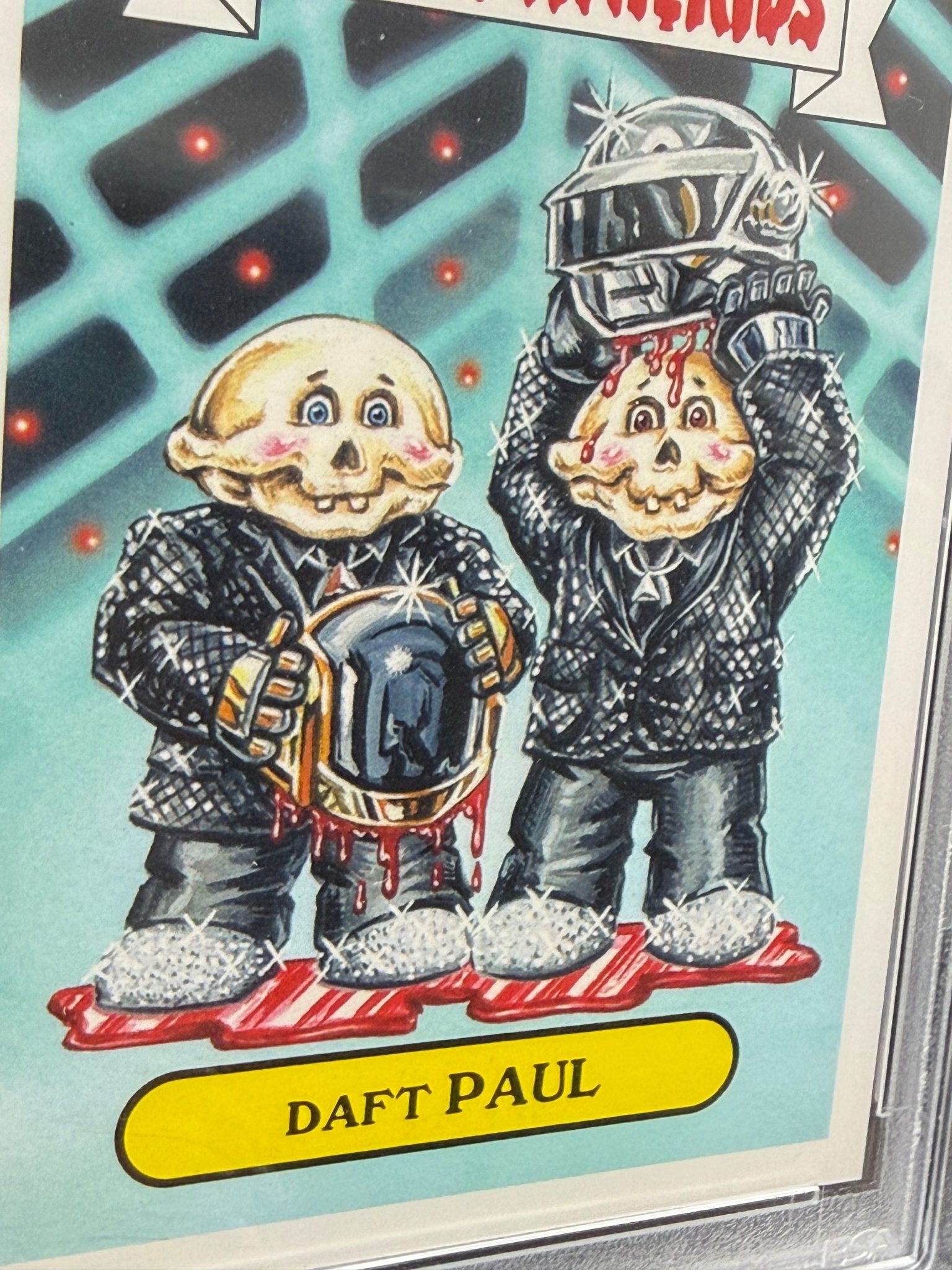 2017 Garbage Pail Kids Daft Paul 6a Battle of the Bands PSA 10 Gem Mint - thriftgoblinTrading Card