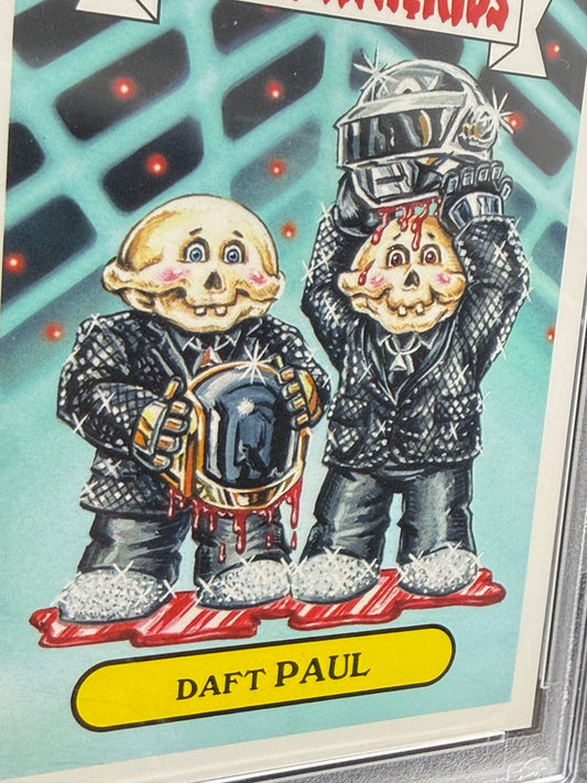 2017 Garbage Pail Kids Daft Paul 6a Battle of the Bands PSA 10 Gem Mint - thriftgoblinTrading Card