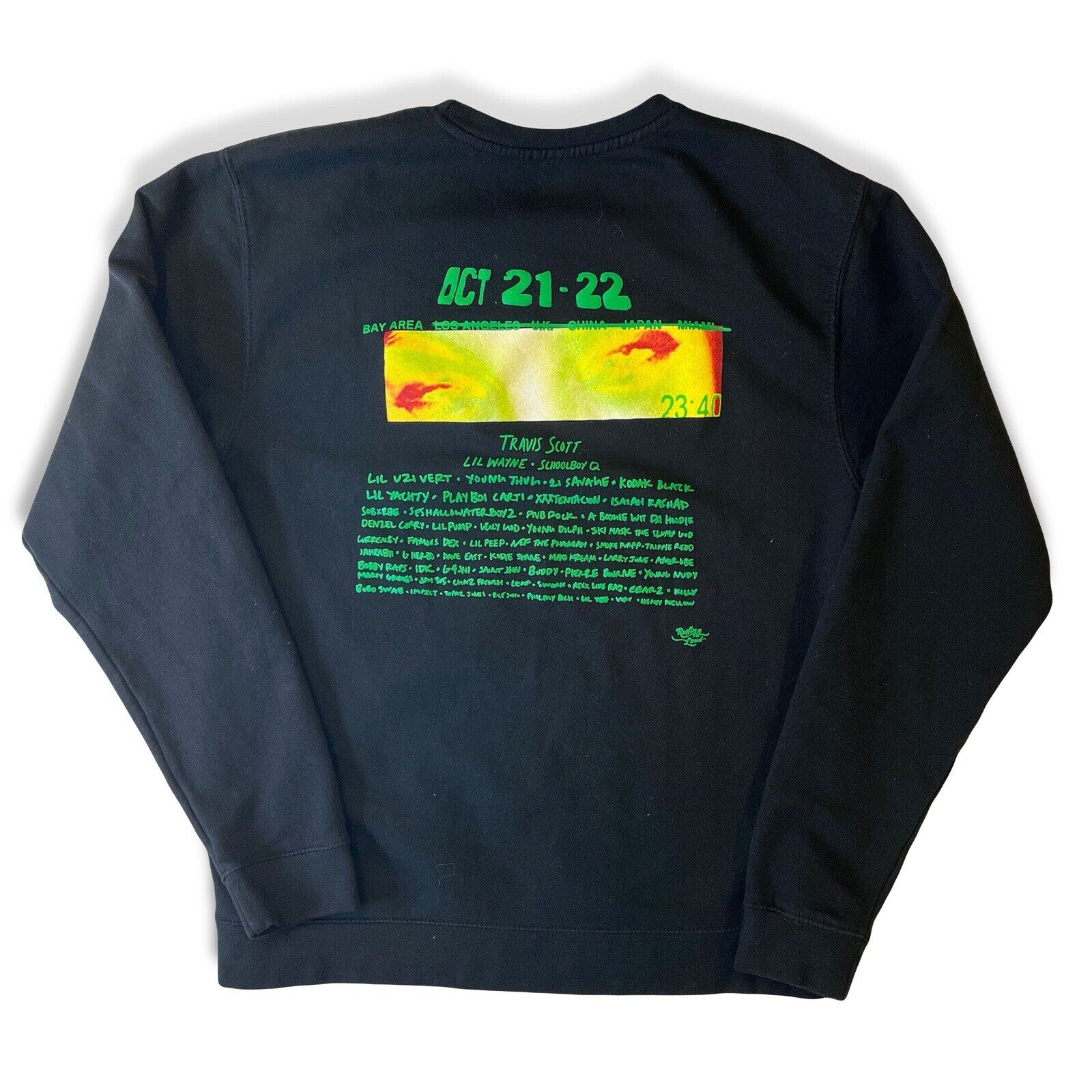 2017 Rolling Loud Bay Area Hip Hop Concert Tour Men's Sweater Hoodie - M Wayne - thriftgoblin