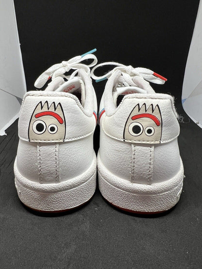 2019 Adidas x Toy Story 4 Shoe. Youth/women Continental 80 EG7313 White Red Cyan - thriftgoblin