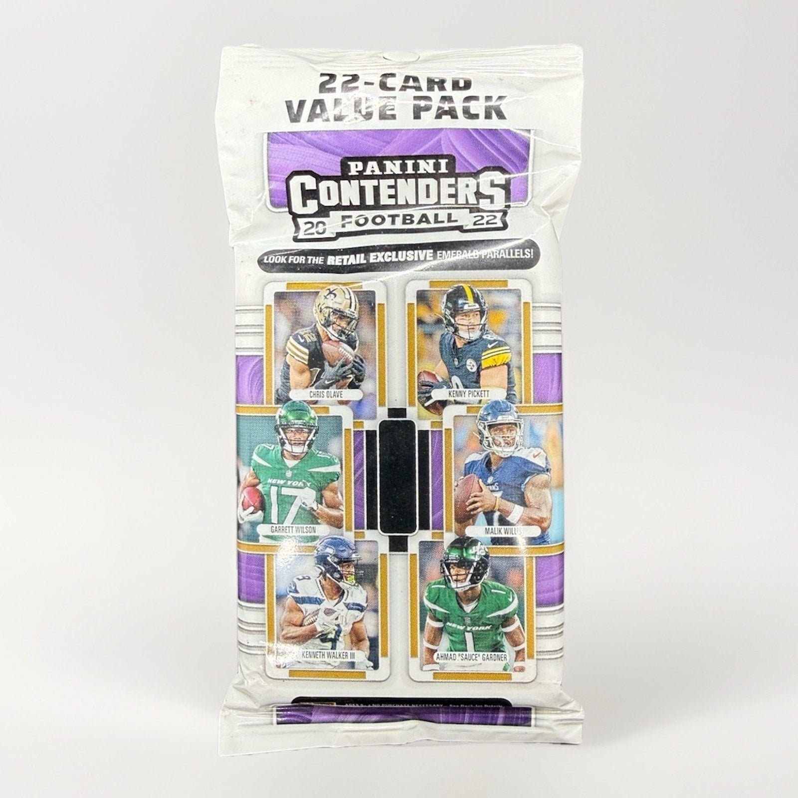 2022 Panini Contenders Football 22 - Card Value Pack Sealed Retail Exclusive Cards - thriftgoblin