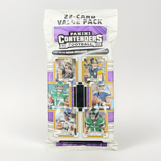 2022 Panini Contenders Football 22 - Card Value Pack Sealed Retail Exclusive Cards - thriftgoblin