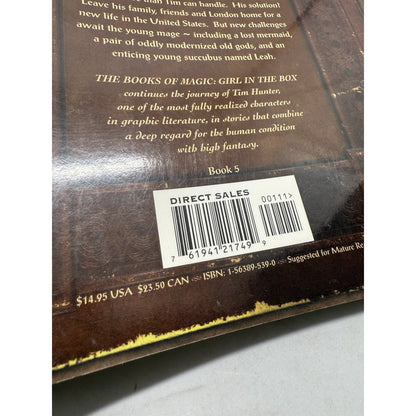 DC/VERTIGO: BOOKS OF MAGIC: BOOK 5: GIRL IN THE BOX: TRADE PAPERBACK: NEW
