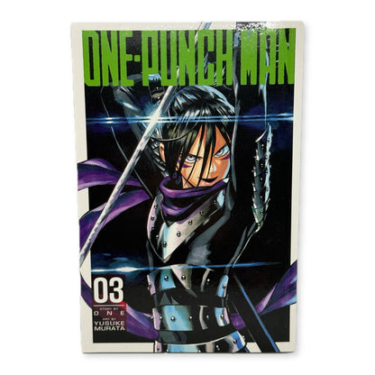 One Punch Man Vol 3 Manga ONE Yusuke Murata VIZ Shonen Jump Hero Test 2015 Eng