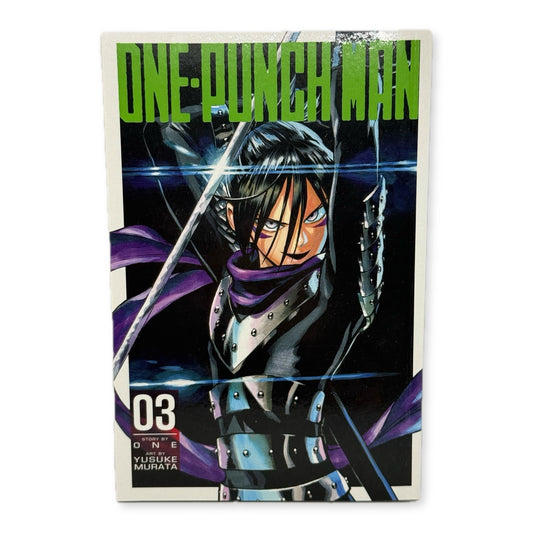 One Punch Man Vol 3 Manga ONE Yusuke Murata VIZ Shonen Jump Hero Test 2015 Eng
