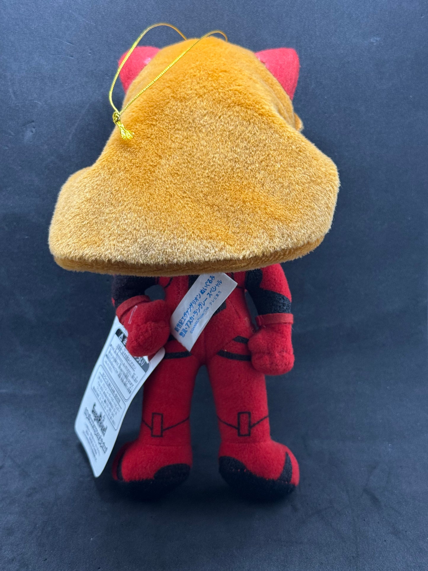 2001 Sega Evangelion Asuka Langley Plush Red Plugsuit EVA Pilot Prize