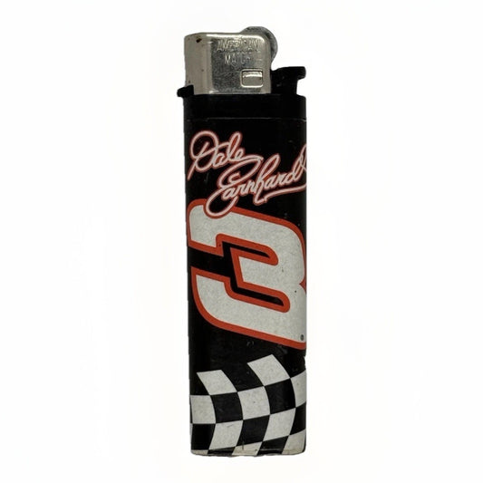 RARE Dale Earnhardt #3 Racing Lighter Checker Flag Design – American Lighter Gas