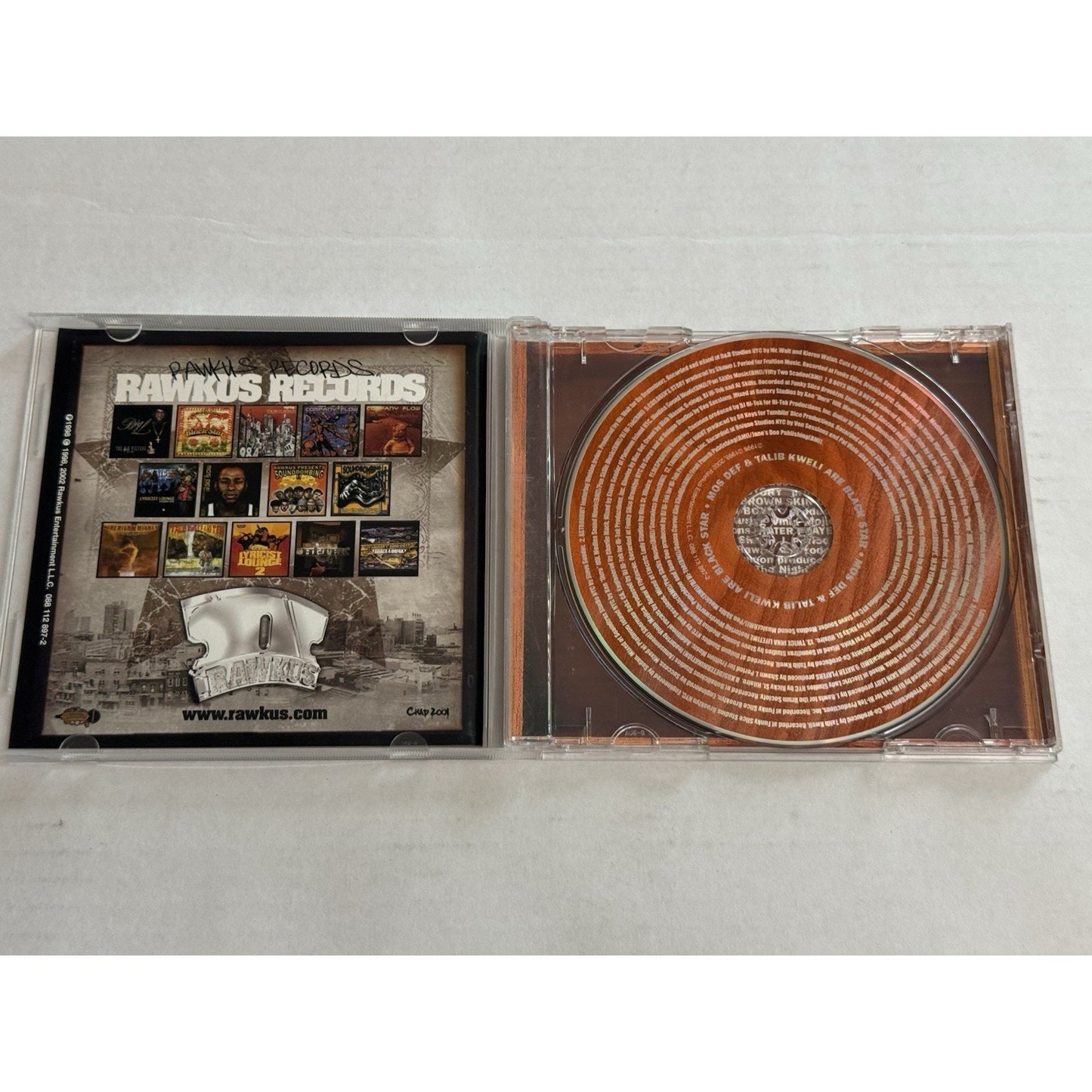 Mos Def Talib Kweli Are Black Star CD Rawkus Records Hip Hop Thieves In Night 00