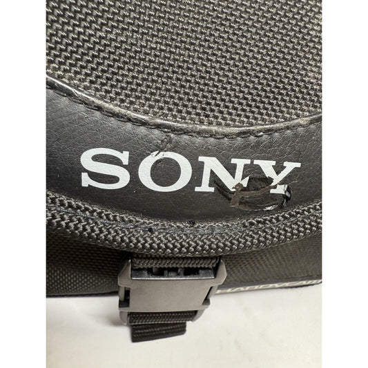 Sony Handycam LCS-VA30 Soft Camera Case For Camcorders Black NEW With Tags READ!