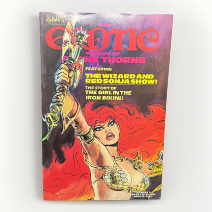 Erotic Worlds of Frank Thorne #6 Red Sonja ~ Rare Adult Comix ~ 1991 Eros Comic