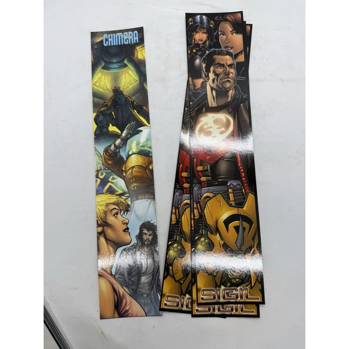 38 Comic Bookmarks Lot Sojourn, Mystic, Chimera, Route 666, The Path Set Adult