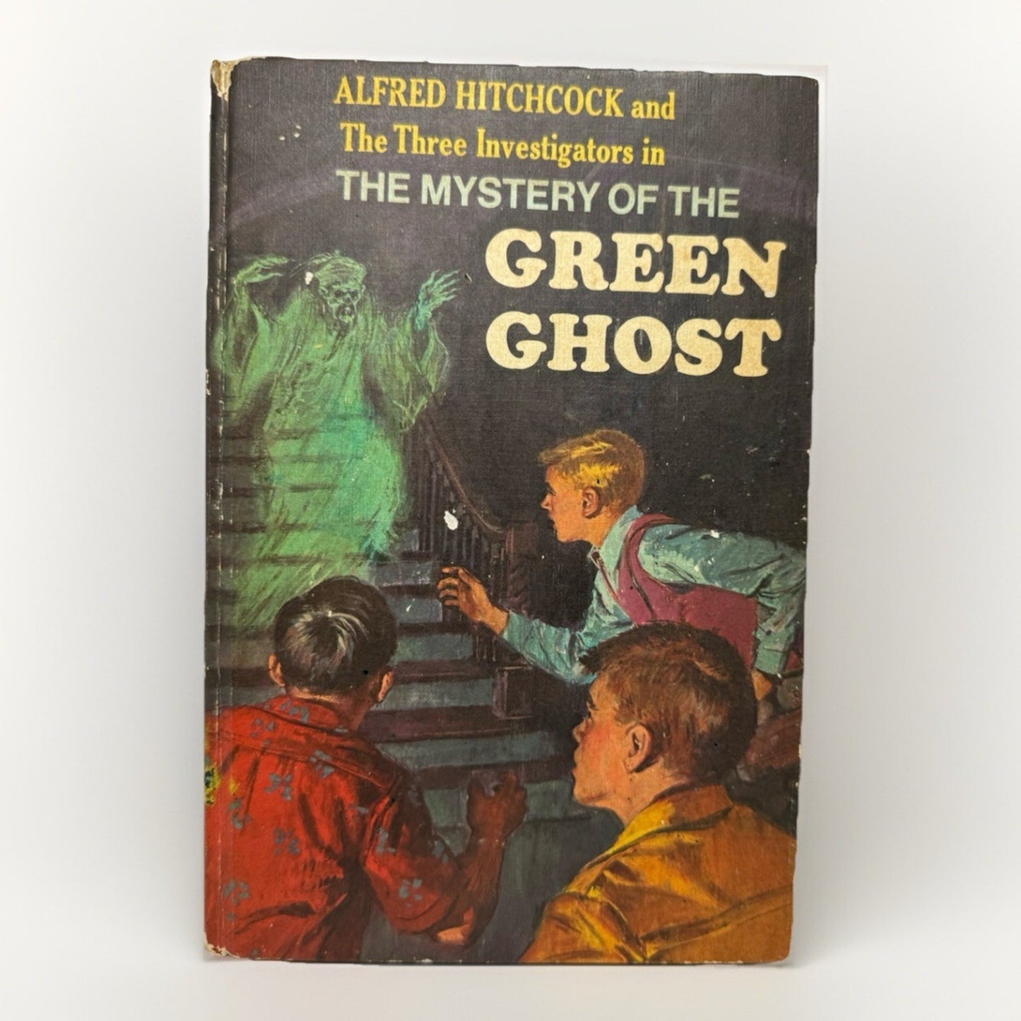 The Mystery of the Green Ghost 1965 Alfred Hitchcock 3 Investigators HC Vintage