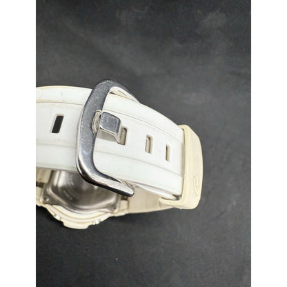 Casio Baby-G BGA-116 White Rainbow Dial Shock Resistant Quartz Watch Read Cute