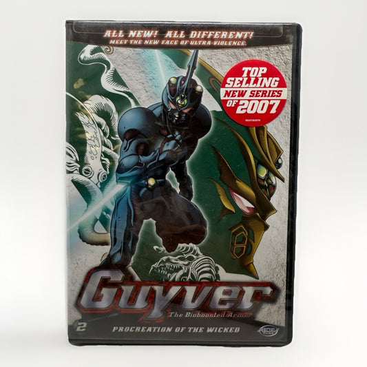 Guyver The Bioboosted Armor Vol. 2 (Episodes 5-8) ADV Films Anime DVD 2007 Anime