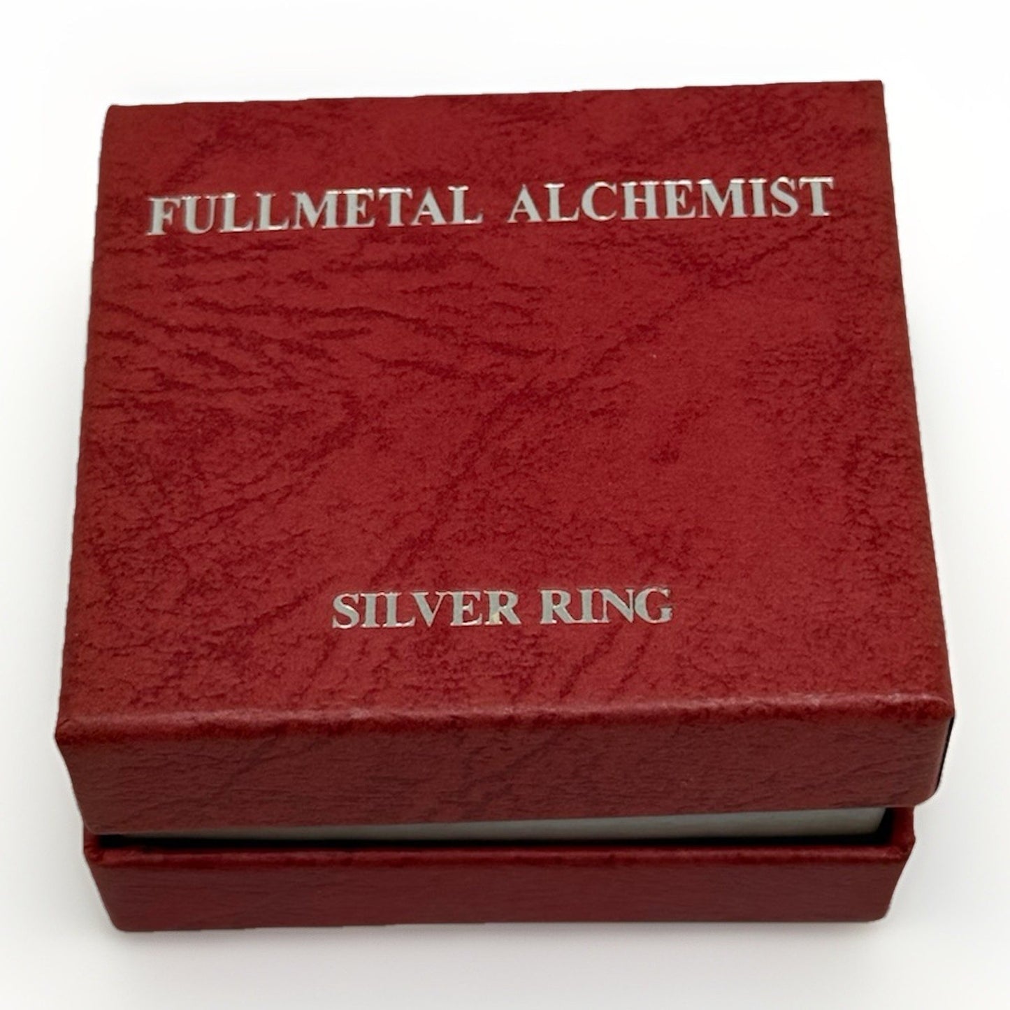 Fullmetal Alchemist Edward Silver Ring Size 8 Unused Rare Anime Jewelry