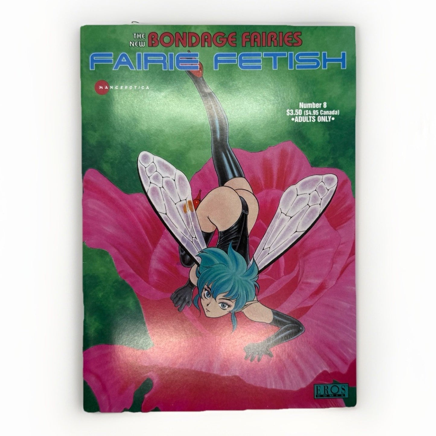 Vintage 1998 Bondage Fairies Comic Book #8 — Rare English Manga Issue
