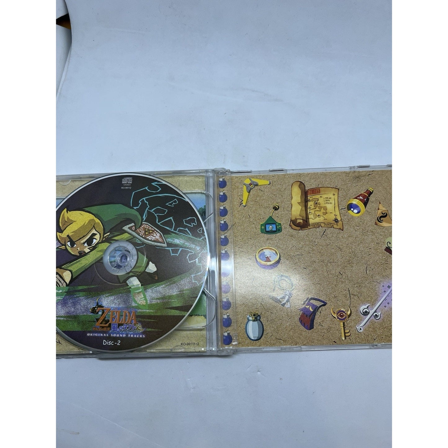 The Legend of Zelda Wind Waker 2-Disc Original Soundtrack OST CD Japan Nintendo