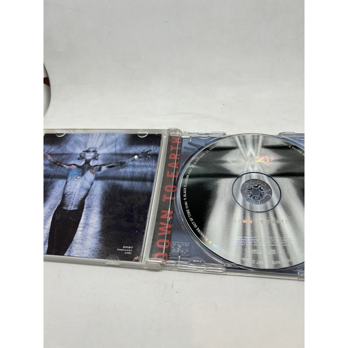 Ozzy Osbourne - Down to Earth CD 2001 Epic Zakk Wylde Black Illusion Metal