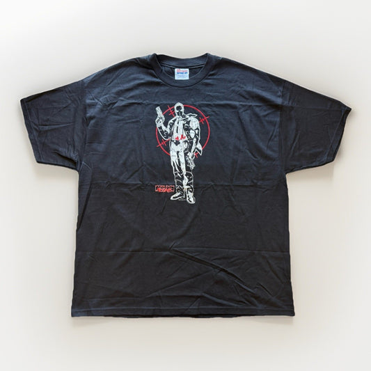 2001 Violent Messiahs Comic Shirt XL Hanes Tag Gun Art Black Tee Deadstock USA