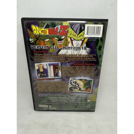 Dragon Ball Z: Perfect Cell - Hunt for 18 (DVD, 2002) - Excellent Condition