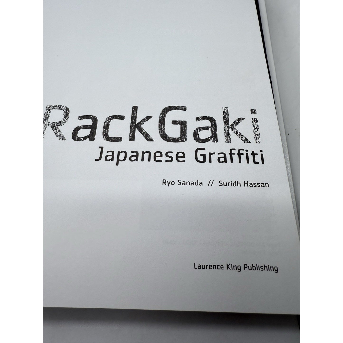 RackGaki Japanese Graffiti Street Art NO DVD Ryo Sanada Suridh Hassan (AP)