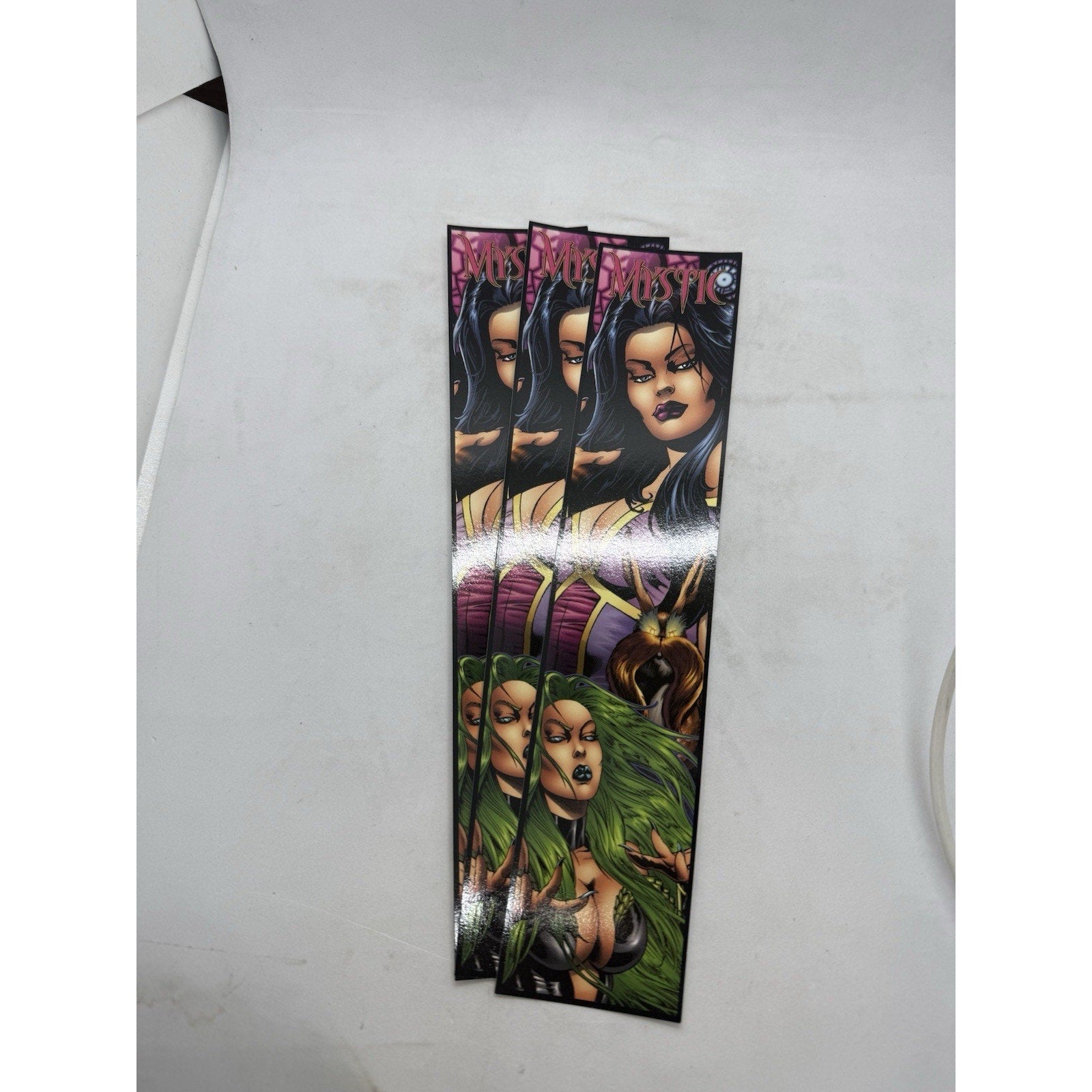 38 Comic Bookmarks Lot Sojourn, Mystic, Chimera, Route 666, The Path Set Adult - thriftgoblin